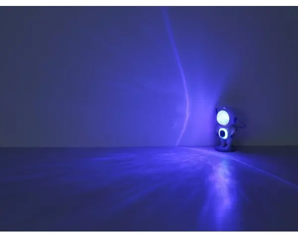 Globo 28084 - LED RGB stolná lampa COSMO LED/6W/5V astronaut biela