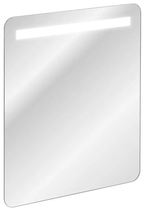 Koupelnové zrcadlo s LED osvětlením Bianca 60 cm bílé
