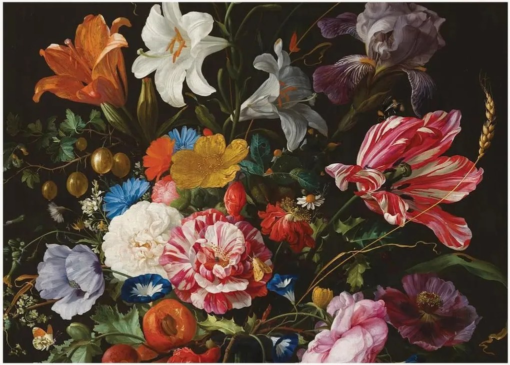 Vliesová tapeta Golden Age Flowers VI