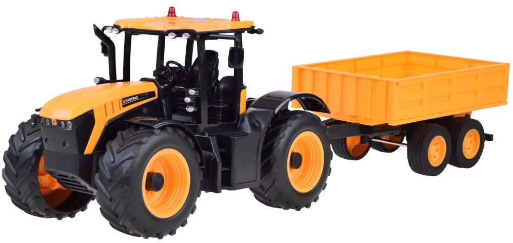 Ťahač JCB s prívesom na ovládanie EE Double E 1:16 RC0670