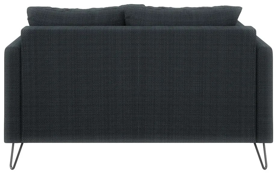 Tmavosivá ženilková pohovka 140 cm Freya – Ropez