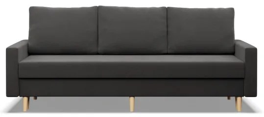 Trojmiestna rozkladacia sedačka BLANK Comfort sivá