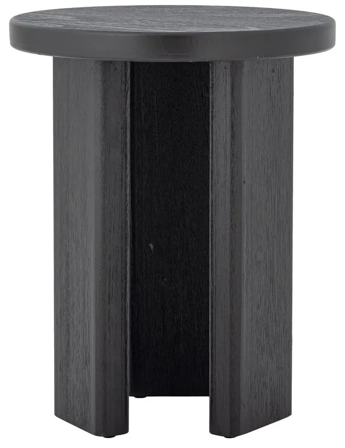 Okrúhly odkladací stolík v dekore jedle ø 40 cm Mimola – Bloomingville