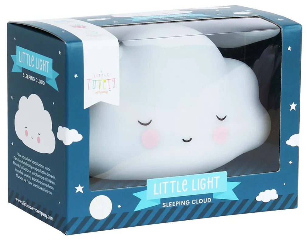 A Little Lovely Company - malé nočné svetlo - spiaci obláčik