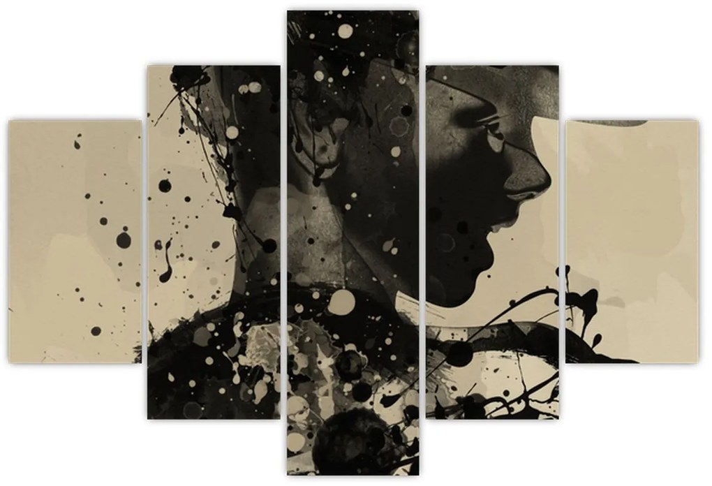 Obraz - Jazz woman (150x105 cm)