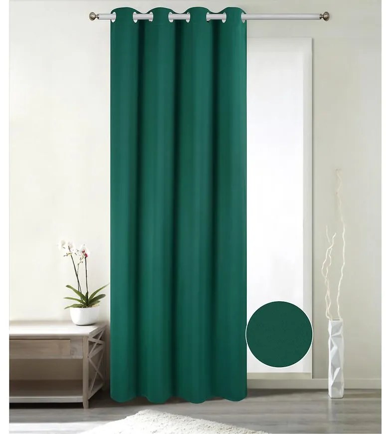 Závesy Zita  140X250  19871/ zelená blackout