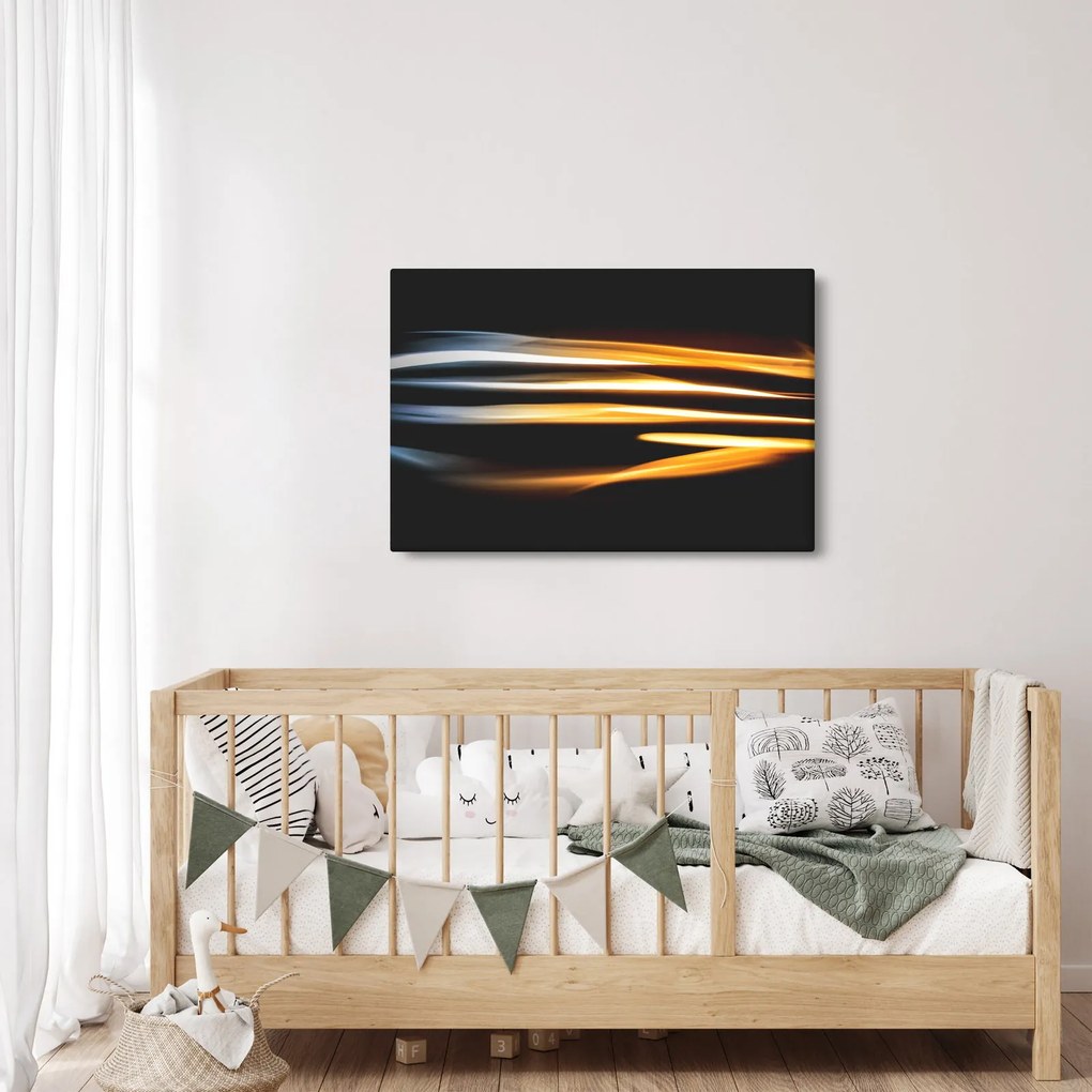 Čierny obraz (90x60 cm)