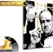 Obrazy na plátne - PREMIUM ART – The Godfather Zľava 30 % 50x70 cm