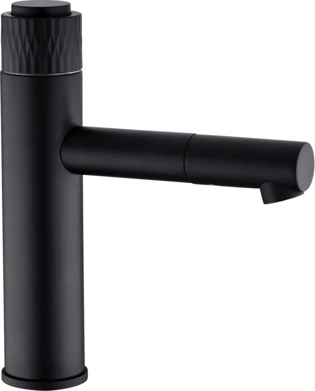 Mexen Diamond batéria do umývadla, čierna - 71500-70