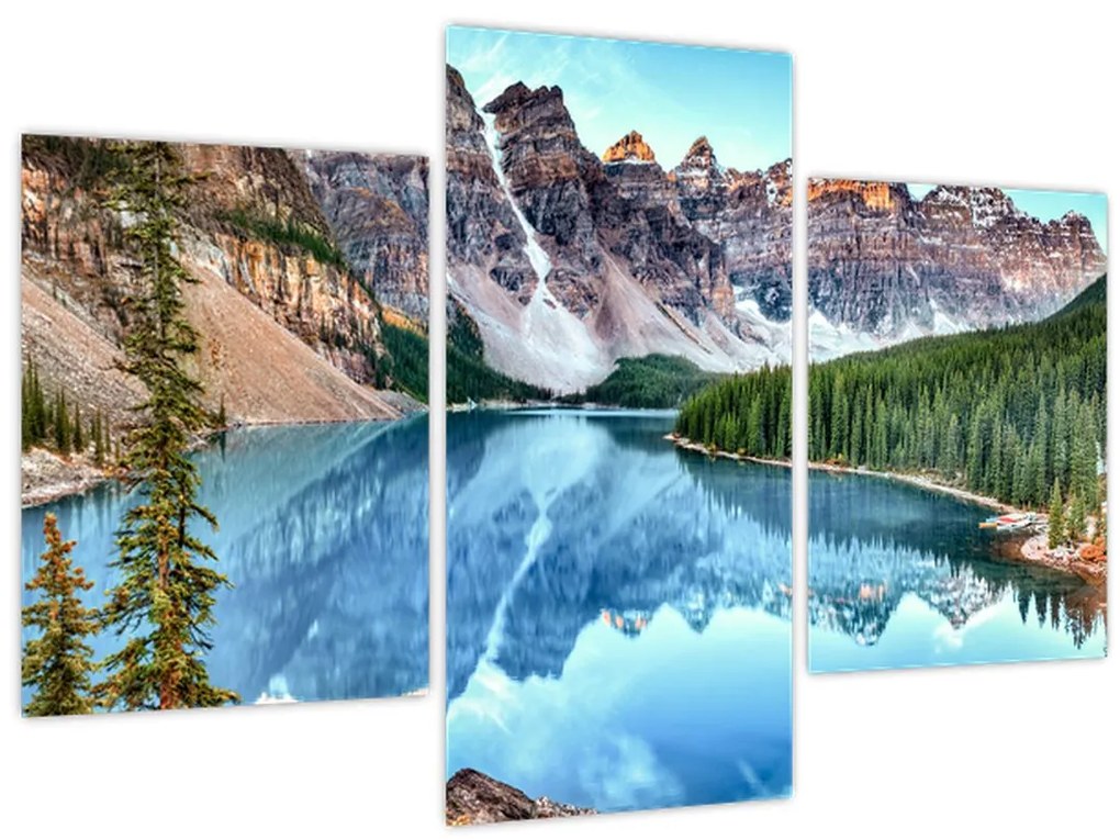 Obraz - Moraine lake (90x60 cm)