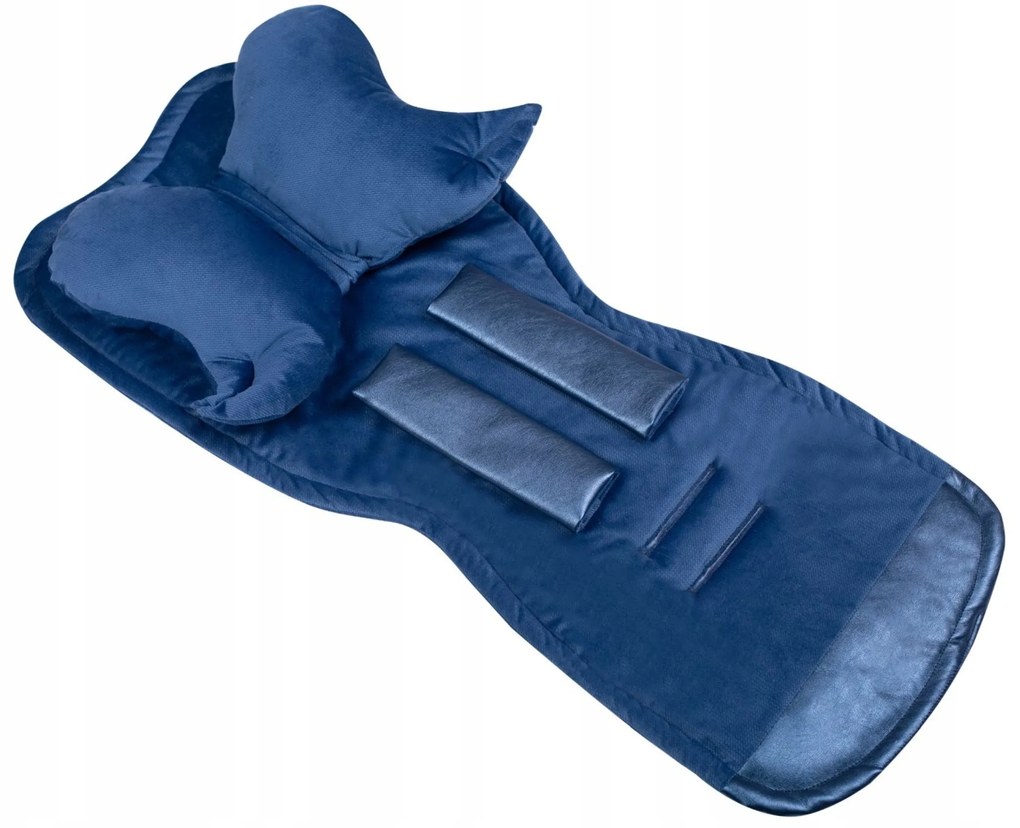 Vulpi Podložka do kočíka 5v1 Metalic Velvet Farba: ružová