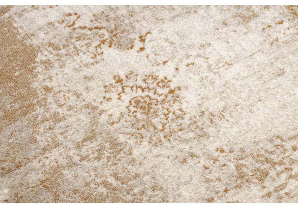 Vlnený kusový koberec Akram béžový 80x150cm