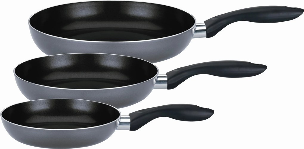 XXXLutz SADA PANVÍC nepriľnavý povrch PTFE 3-dielne 20+24+28 cm GSW - Online Only bytové doplnky - 005240010801