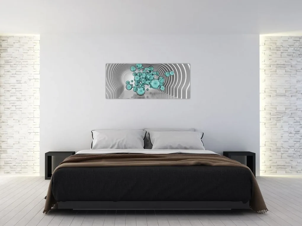 Obraz - Bubliny (120x50 cm)