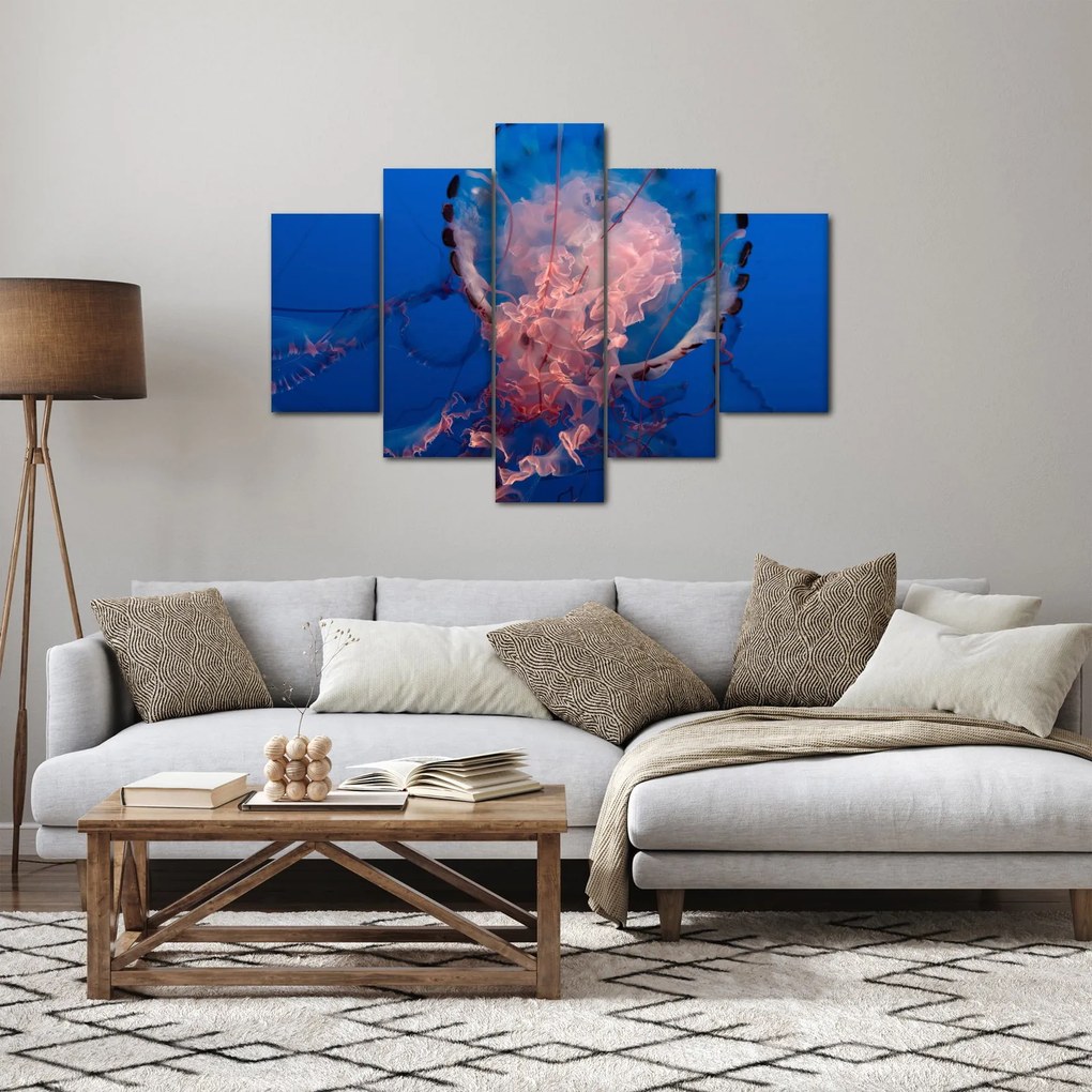 Obraz medúzy (150x105 cm)