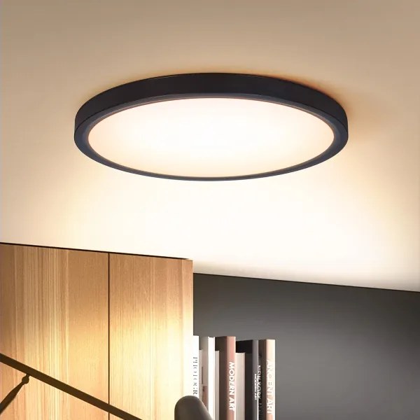 Brilagi - LED stropné svietidlo ESTELA LED/18W/230V čierna