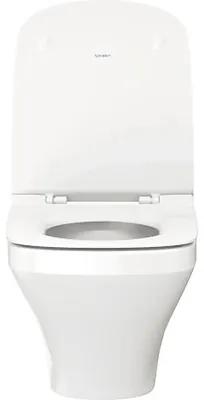 Závesné WC DURAVIT DuraStyle otvorený splachovací kruh biela D 2571090000