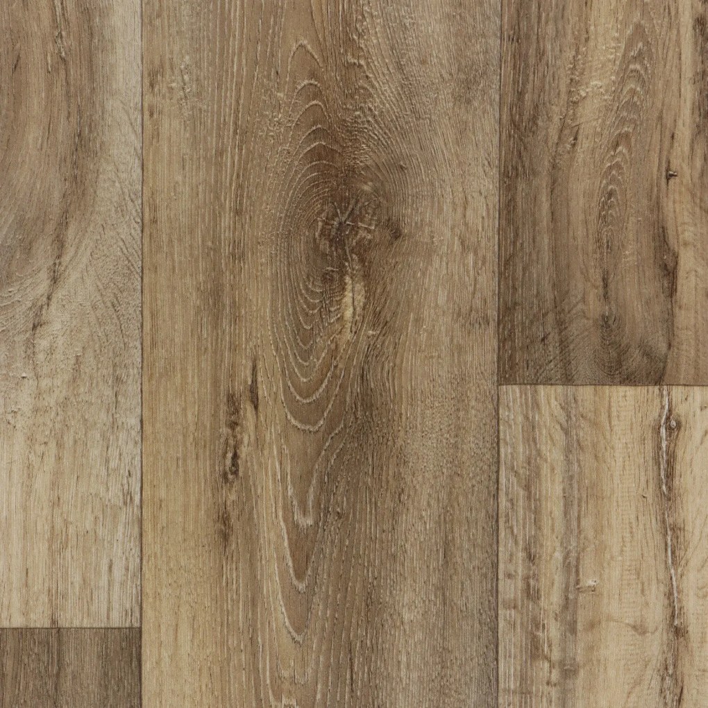 PVC podlaha - lino Toptex Lime Oak 169M, na mieru, šíře 4m,5m, hnedá, filc, chodba / predsieň, Beauflor