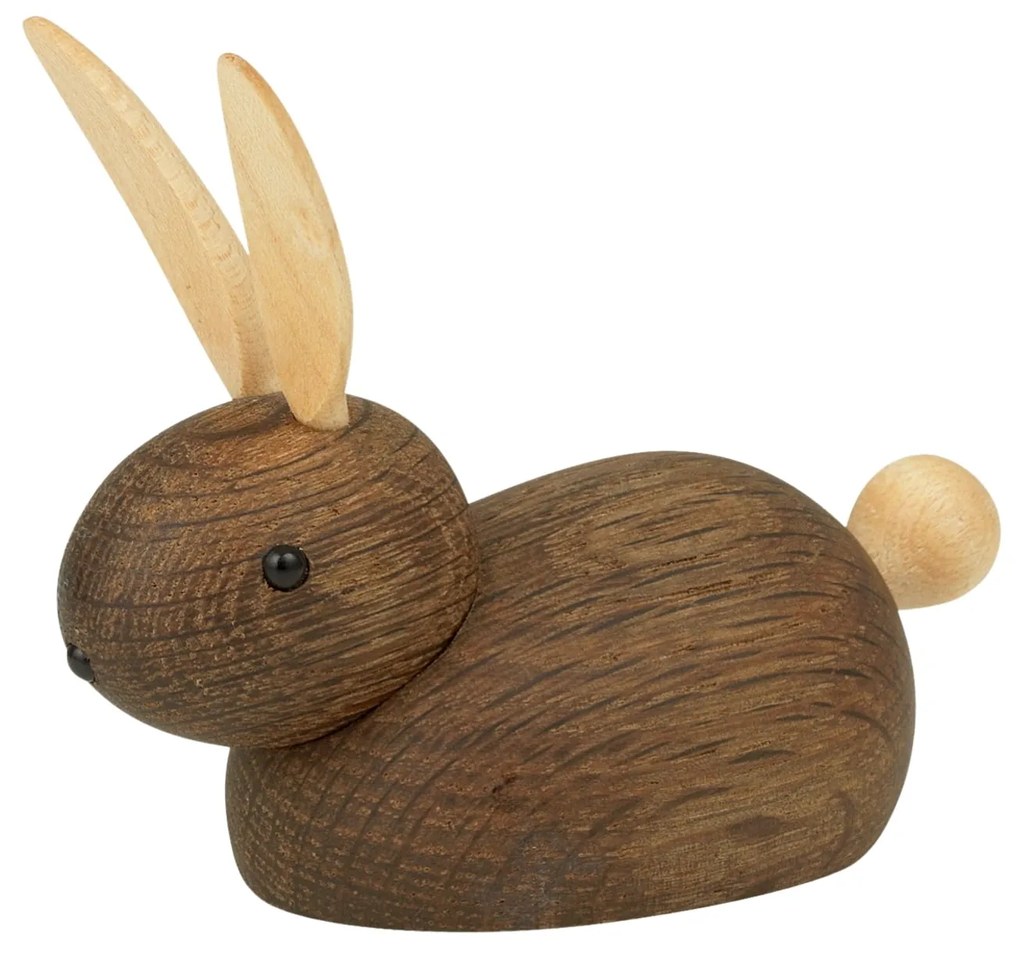 Lucie Kaas Drevená figúrka Rabbit Pointy Ears - small