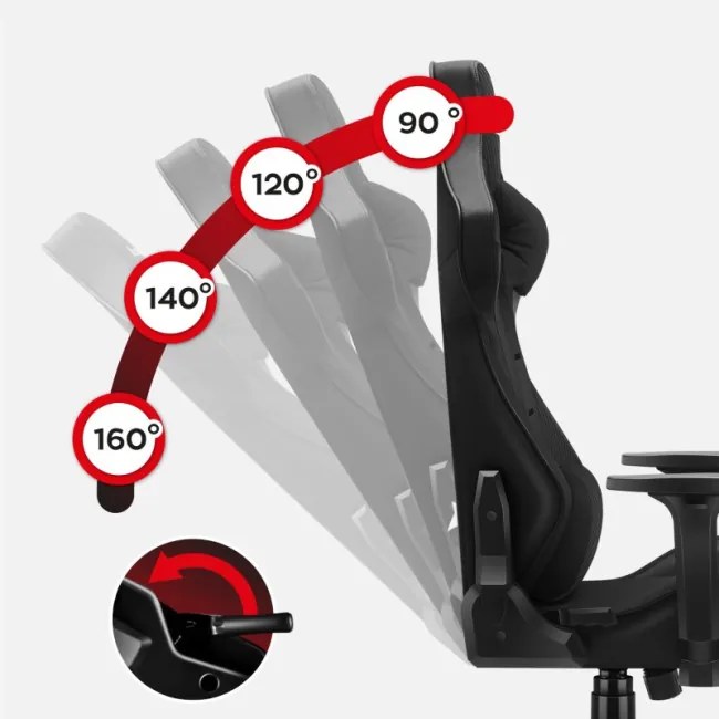 Herná stolička Force 7.6 Black