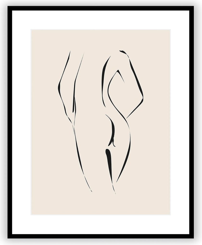 Obraz Nude Line III 40x 50 cm