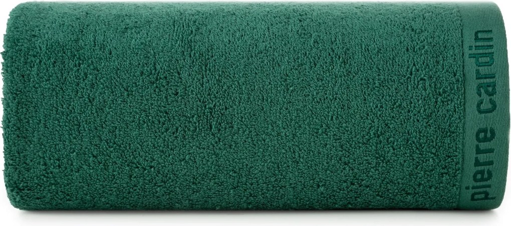 BAVLNENÝ UTERÁK PIERRE CARDIN EVI 70X140 CM TMAVOZELENÁ