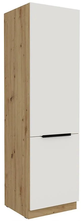 Kuchynská skrinka Aria-Wh/Ar Anti Fingerprint 60dk-210 2f