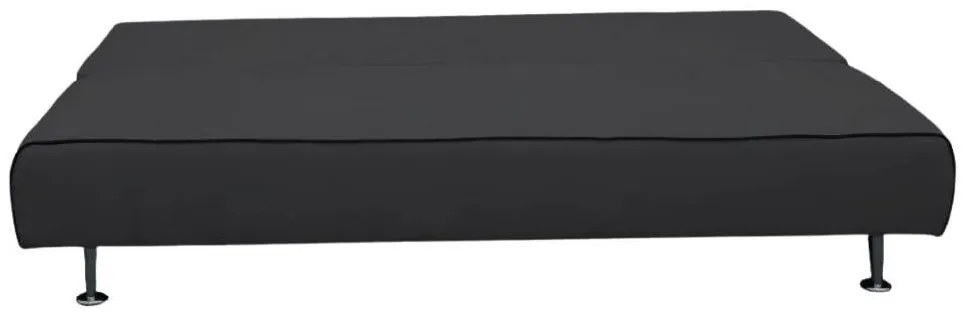 Lacná rozkladacia pohovka KALI LUX - čierna