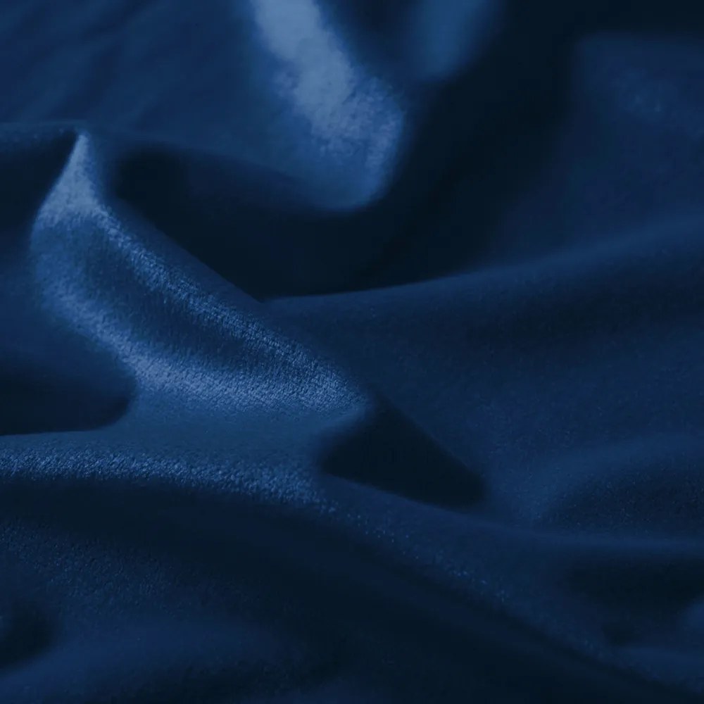Biante Zamatový oválny obrus Velvet Prémium SVP-036 Námornícka modrá 80x120 cm