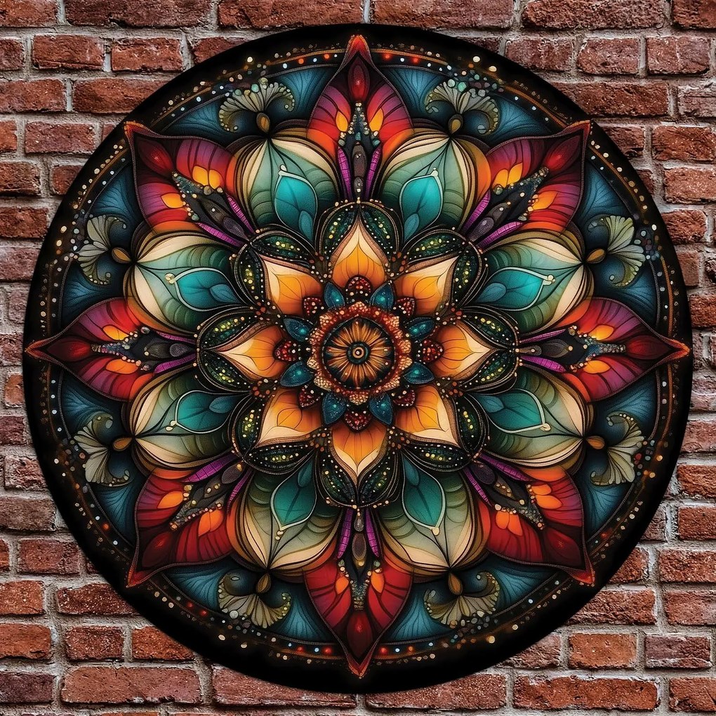 DUBLEZ | Farebný obraz - Mandala Svetla