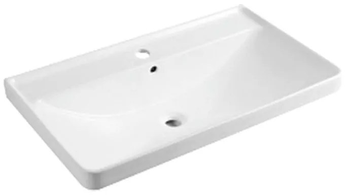 Mereo Mereo, Siena, kúpeľňová skrinka s keramickým umývadlom 81 cm, MER-CN441