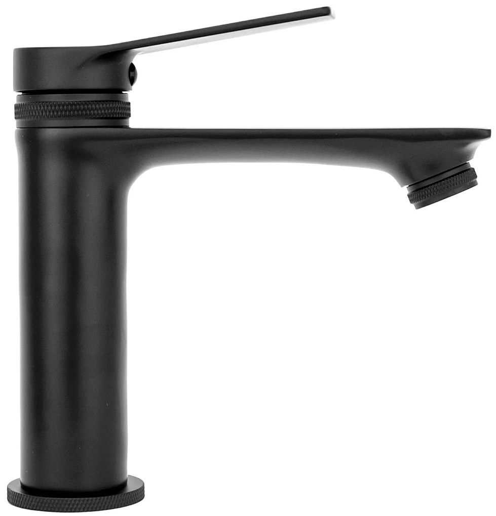 Rea Viral, umývadlová batéria h-180, čierna matná, REA-B2028