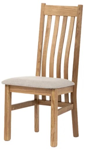 Jedálenská stolička Autronic 49x102 cm prírodná masív C-2100 CRM2