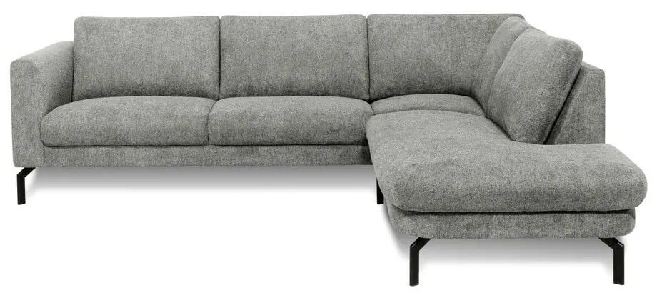 Svetlosivá rohová pohovka (pravý roh) Gomero – Scandic