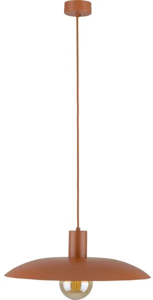 Luster na lanku ASTRA 1xE27/15W/230V pr. 41 cm tehlová