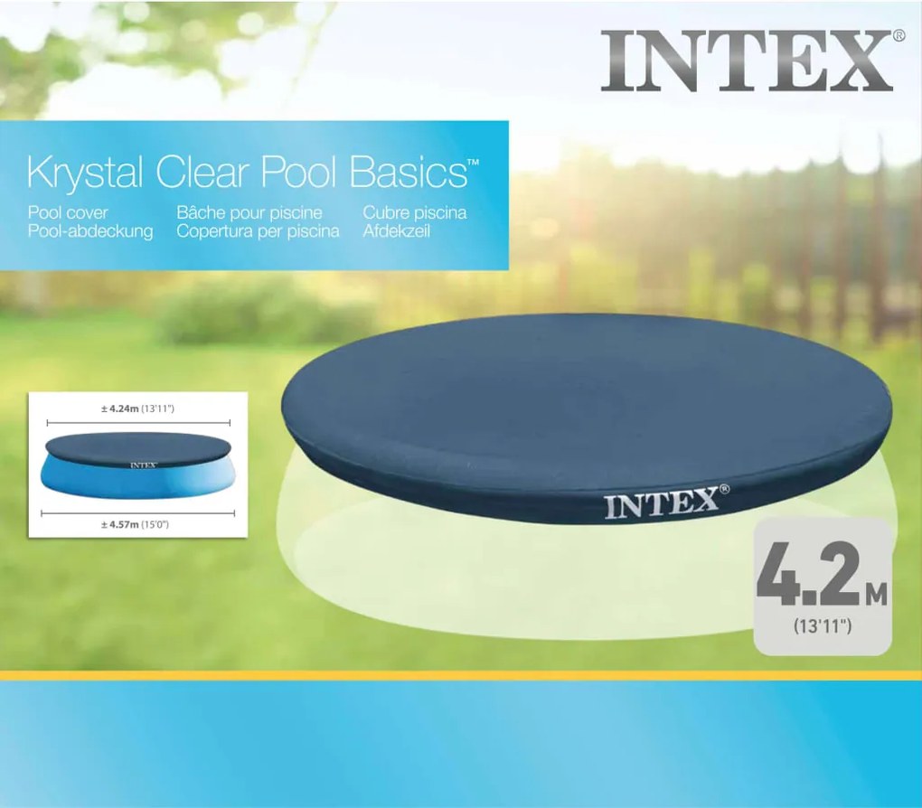 Krycia plachta Intex 457 cm pre bazény Easy Set