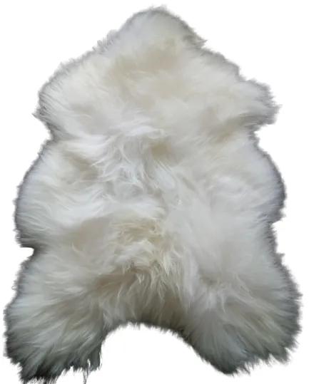 kožušina ovce Islandskej- biela Veľkosť: 90-110cm x 50-60cm