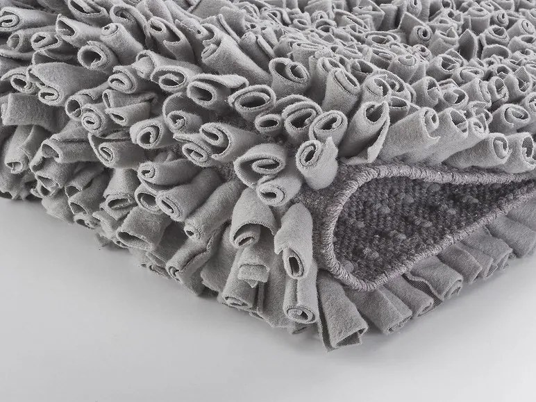 Kleine Wolke Koberček do kúpelne Antigua (antracitová, 60 x 60 cm)  (100272369)