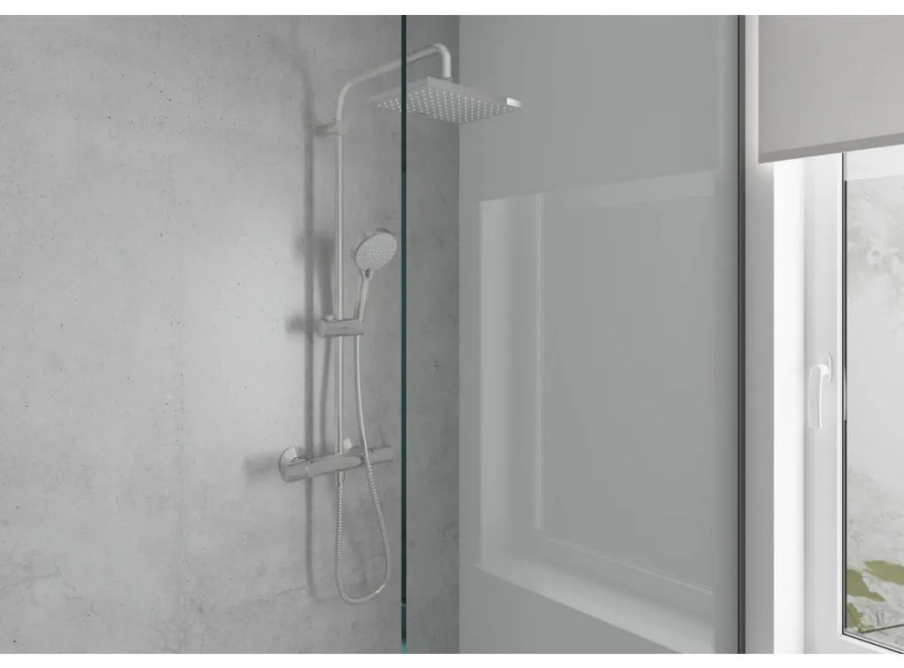 Hansgrohe Hansgrohe Vernis Shape - Sprchový systém 230 1jets termostatom, chróm 26286000