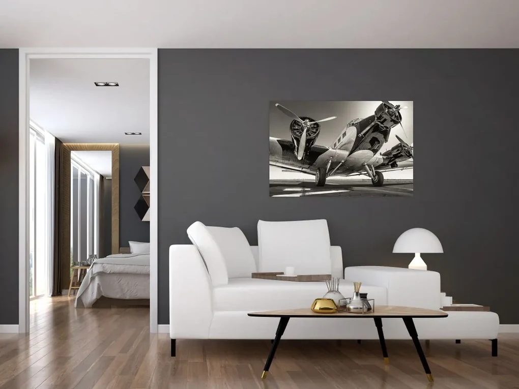 Obraz - Historické lietadlo (90x60 cm)