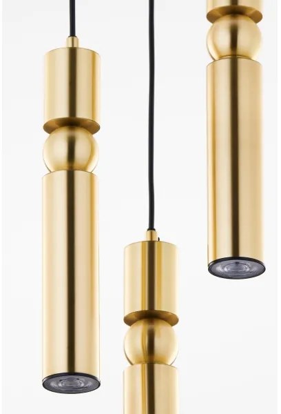 Jupiter 2019 - Luster na lanku ALAS 3xGU10/10W/230V zlatá