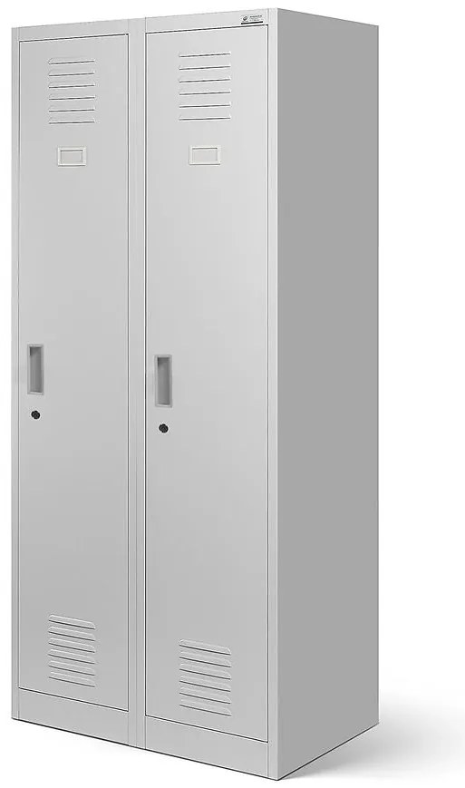 Skriňa Kacper kovová šedý