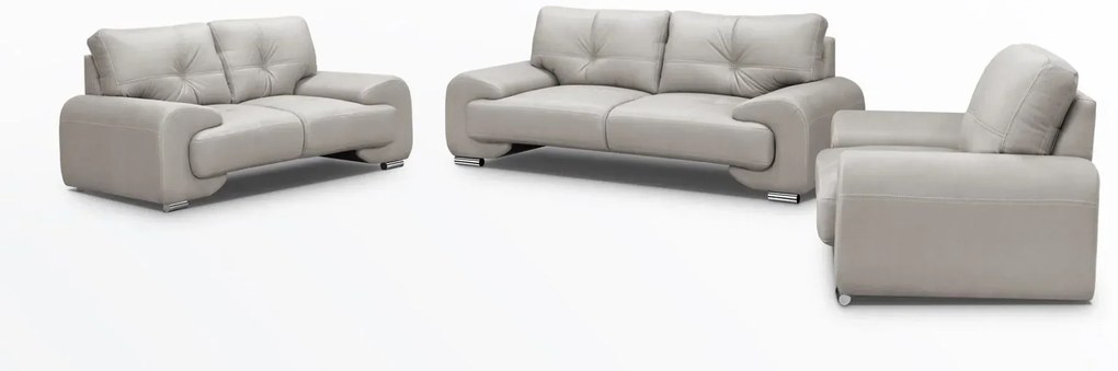 Sedacia súprava omega Lux 3+2+1, černá (Vega 99)