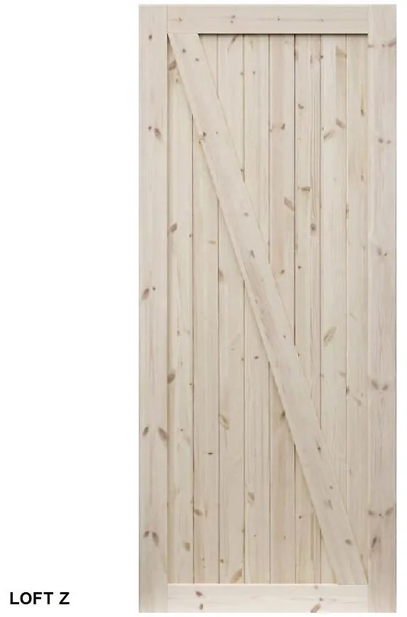 Dvere posuvné na mieru Loft Z