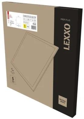 EMOS Podhľadový LED panel LEXXO, 34W, denná biela, 60×60, štvorcový, biely