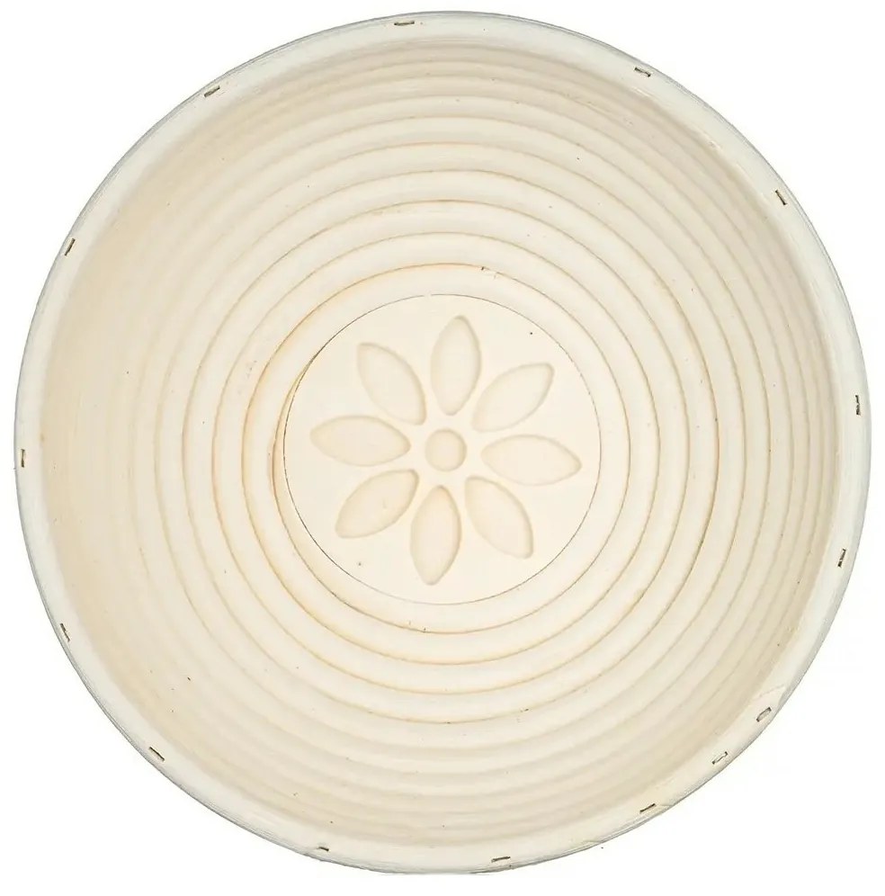 Banquet Ošatka okrúhla na kysnutie chleba Natural pr. 21 x v. 7,5 cm, kvietok