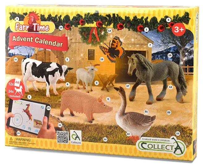 COLLECTA Adventný kalendár-farma a kone