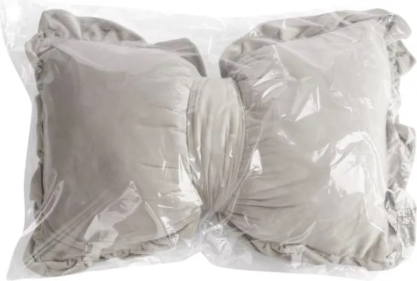 Dekoračný vankúš BOW 2 béžový