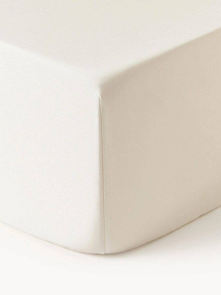 Elastická plachta na kontinentálnu posteľ z bavlneného saténu Premium