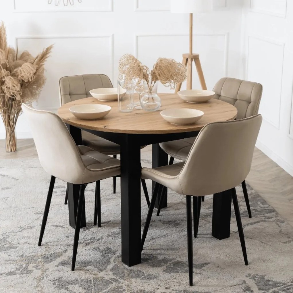 PROXIMA.store - Čalúnená jedálenska stolička CHRIS FARBA: červená